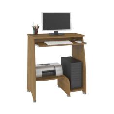 Escrivaninha/Mesa para Computador Pixel Pinho com 03 Prateleiras - Art