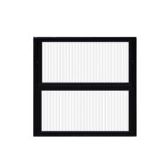 Vitro Basculante Alumínio Preto 40 (a) X 60 (l) - Hale