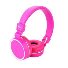 Fone De Ouvido Com Microfone Dobravel P2 Kp 421 Rosa Knup, Kp421, Com 