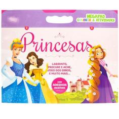 Livro - Megapad - Colorir & Atividades: Princesas
