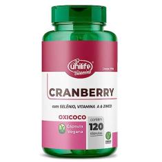 Cranberry Oxicoco Unilife 120 Capsulas 500mg