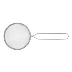 Peneira Com Cabo Em Inox 12 x 24 Cm Coador