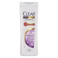 Shampoo Anticaspa Clear Women Hidratação Intensa 400ml, 400ml