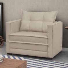 Sofá Cama Solteiro Suede Londres D Monegatto