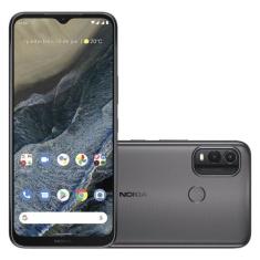 Smartphone Nokia G11 Plus 4G 128GB Tela HD+ 6,5 Câm Dupla 50MP Android