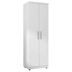 Armário Multiuso 02 Portas Sabrina Branco - AJL Móveis