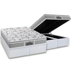 Cama Box Baú Queen: Colchão Ortopédico Probel D45 / EP Guarda Costas P