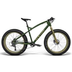 Bicicleta GTS Fat Bike Aro 26 com Freio a Disco Hidráulico 9 Marchas e Garfo Rígido | GTS M1 I-Vtec-Unissex