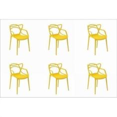 Kit 6 Cadeiras Allegra - Rivatti