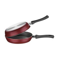 Omeleteira Antiaderente Loreto Vermelho Tramontina, Vermelho, 20cm