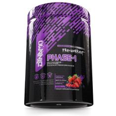 Phase-1 450g Pré Treino de Alta Performance Sem Cafeína Dynamo Labz (Grande, Frutas Vermelhas)
