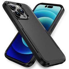 SORAKA Capa para iPhone 15 Pro Max Capa rígida de PC Capa macia de TPU para para-choques Capa robusta de ajuste fino Capa iPhone 15 Pro Max