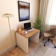 Escrivaninha Mesa Escritório 80cmx70cm 25mm - Bramov Móveis