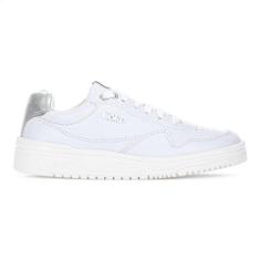 Tênis Coca Cola Hope Town Branco e Prata - Feminino-Feminino