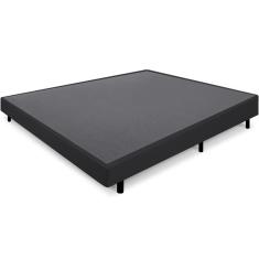 Cama Box Casal Anti Refluxo Marrom Inclinada 138x188cm BF Colchões
