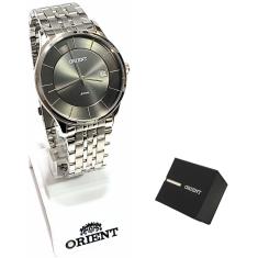Relógio Orient Masculino Analógico Prateado MBSS1293 G1SX