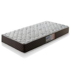 Colchão Solteiro Espuma D23 78cmx188cm Bronze Umaflex, MarromBranco