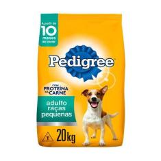 Ração Pedigree para Cães Adultos de Porte Pequeno e Mini Sabor Carne e
