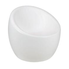 Poltrona Tramontina Oca Em Polietileno Branco, Branco