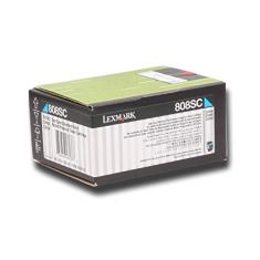 Toner Lexmark 80C8SC0 Ciano