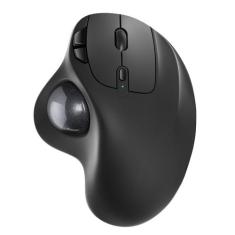 Mouse Trackball sem fio Nulea M501 Recarregável Ergonômico