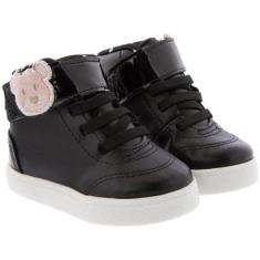 Tênis Infantil Molekinha Cano Alto Feminino-Feminino