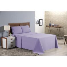 Kit Lençol Solteiro 2 Peças Algodão 400 Fios Quality Comfort - Gaby En