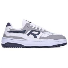 Tênis Reserva R-Broox Branco Marinho e Cinza - Masculino-Masculino