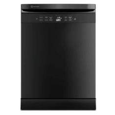 LAVA LOUÇAS ELECTROLUX 14 SERVIÇOS EXPERIENCE COM FUNÇÃO DE HIGIENIZAR COMPRAS PRETO 127V LL14P