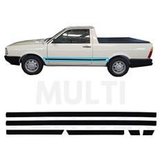 Friso Lateral Borrachão Saveiro CL 1987 1988 1989 1990 1991