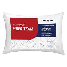 Travesseiro Fiber Team Antialérgico c/Fibra Siliconizada - Ortobom