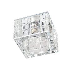 Spot Cristal K9 Embutir quadrado 7cm quarto banheiro AC974