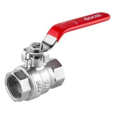 Válvula de Esfera com Alavanca Vermelha Docol 3/4"