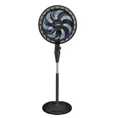 Ventilador de Coluna Arno VE7C X-treme 40CM 7 Pás Preto e Azul 127V