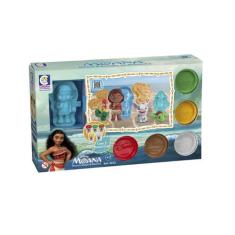 Kit Massinhas E Acessorios Moana E Amigos Disney - Cotiplás - Cotiplas