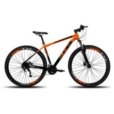 Bicicleta Aro 29 KOG 27 Marcha Freio Hidráulico K7 e Trava, Preto, Cin