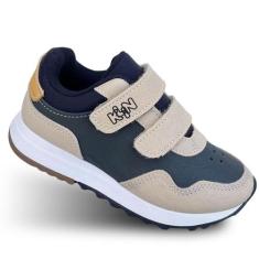 Tênis Infantil Klin Walk Masculino Palmilha Anatômica Sem Cadarço De M