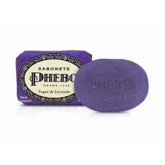 Kit 3 Sabonetes em Barra Toque de Lavanda Glicerina Vegetal Vegano Phe