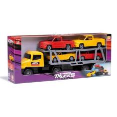 Caminhão Cegonheira c/ 4 carrinhos - Silmar