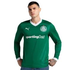 Camisa puma palmeiras i 2025 masculina - torcedor ml, G