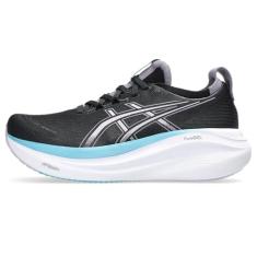 ASICS Tênis feminino Gel-Nimbus 27, Preto/Violeta, 35