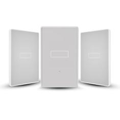 INTERRUPTOR INTELIGENTE WIFI TOUCH 1 TECLA CINZA