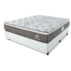 Conjunto Colchão Molas Ensacadas Com Cama Box Courvin Casal