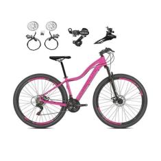 Bicicleta aro 29 Absolute Hera Feminina 24v Câmbios Shimano Freios Hidráulicos Garfo com Suspensão-Feminino