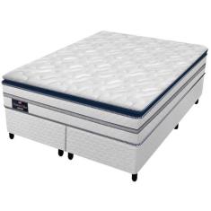 Cama Box King (Box + Colchão) Gazin de Mola - Ensacada 59cm de Altura 