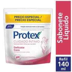 Refil Sabonete Íntimo Líquido Protex Delicate Care 140ml
