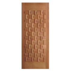 Porta de Madeira Maciça Egito Casmavi de Cedro Arana - 2.10 (A) X 0.92