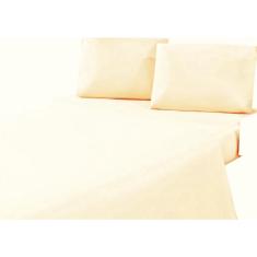 Jogo De Lençol Cama King E Super King 4 Peças Palha