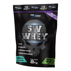 Whey Protein 5W 2kg - Pro Effect - Refil