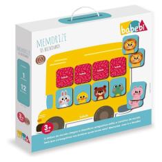 Jogo Da Memória Memorize Os Bichinhos - Babebi
